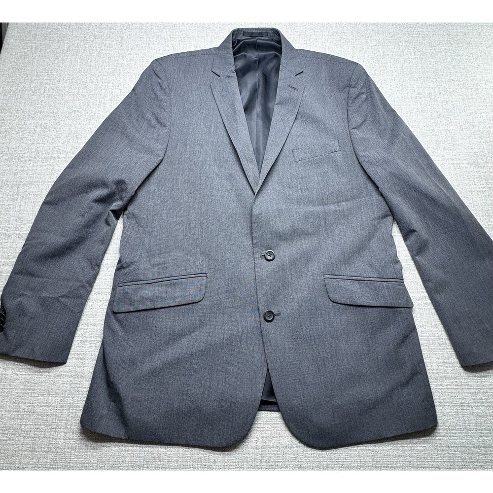 Kenneth Cole Reaction Single Breasted Coat Jacket Size 44R